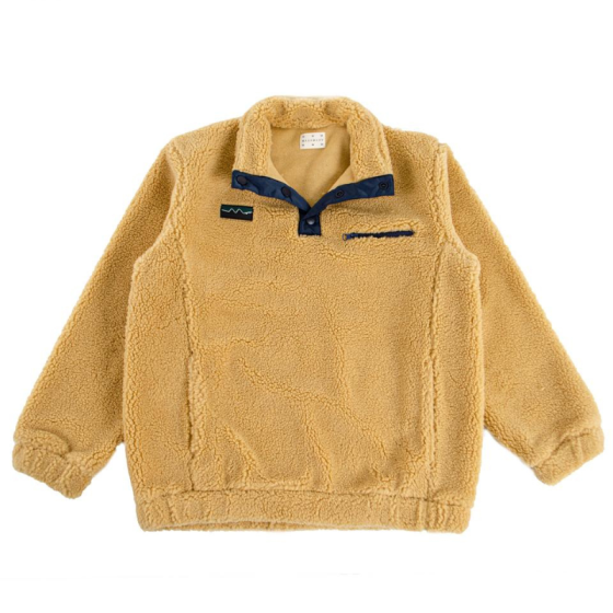 Толстовка Magamaev Turbofleece Button maga24-turboflc-dnavy (mustard-navy)