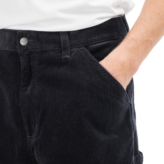 Брюки Carhartt WIP Single Knee Pant I028627 (black rinsed)
