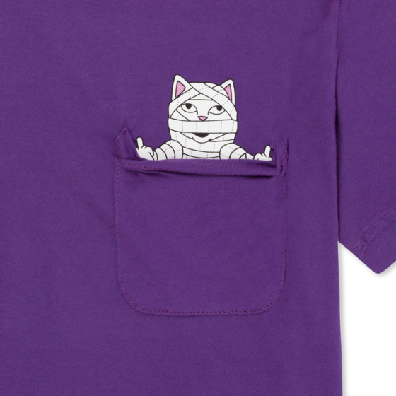 Футболка Ripndip Mummy Nerm Pocket Tee RND10254 (purple)