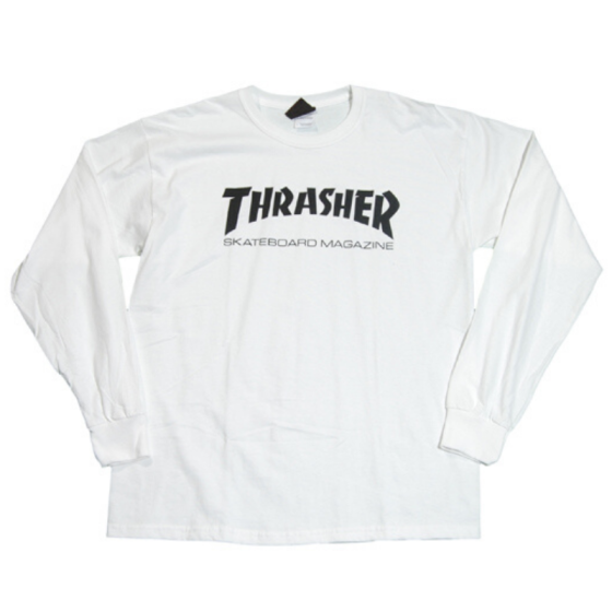 Лонгслив Thrasher Skate Mag Long Sleeve 311031 (white)