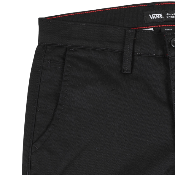 Брюки Vans Authentic Chino Slim VA5FJ7BLK (black)