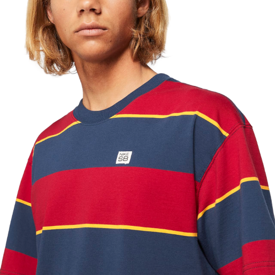 Футболка Nike SB YD Stripe Tee 2 DJ1230-410 (midnight navy)