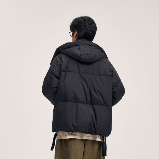 Пуховик Typerighter Hood Puffer TRT009-3745 (black)