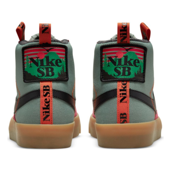 Кеды Nike SB Zoom Blazer Mid Premium DC8903-301 (jade smoke-black)