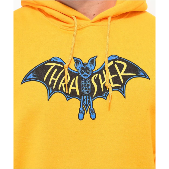 Худи Thrasher Bat Hood 315002 (gold)