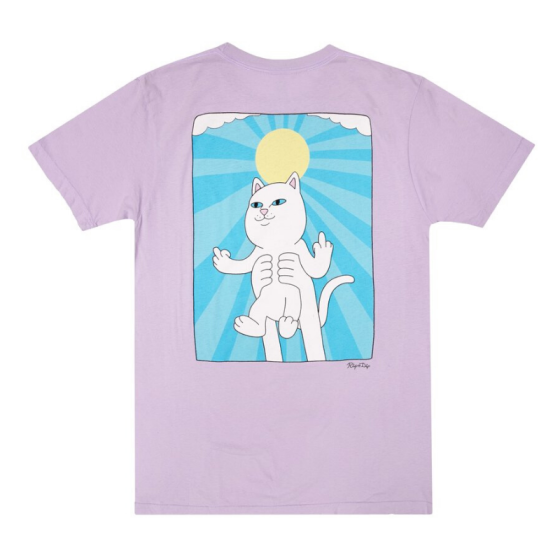 Футболка Ripndip Halo Tee RND4175 (purple mineral wash)