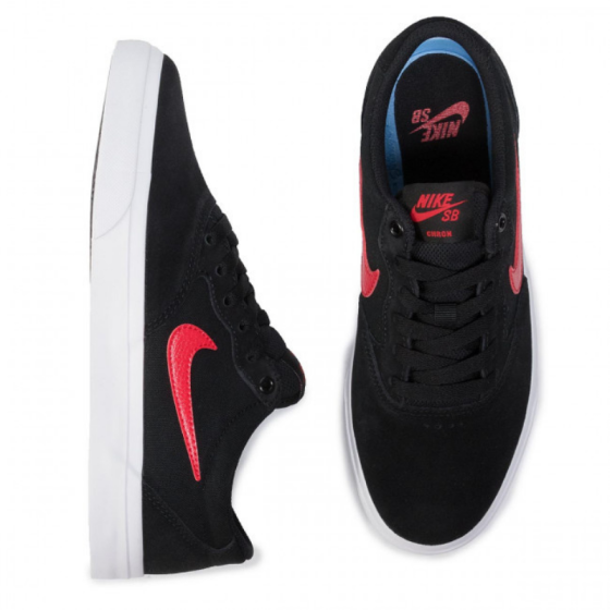 Кеды Nike SB Chron Solarsoft CD6278-001 (black-university red)