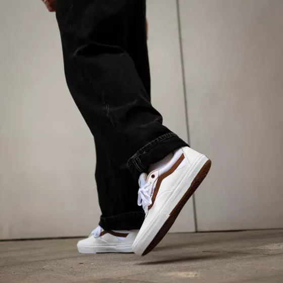 Кеды Vans Kyle Walker VN0A2Z3KYF9 (leather white-red)