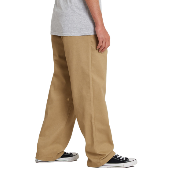 Брюки Volcom Loose Trucks Chino Pant A1132103DKA (dark khaki)