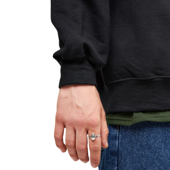 Толстовка Thrasher Cover The Earth 312734 (black)