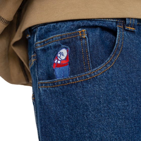 Джинсы Polar Skate Co Big Boy Jeans polar21-bbj-dblu (dark blue)