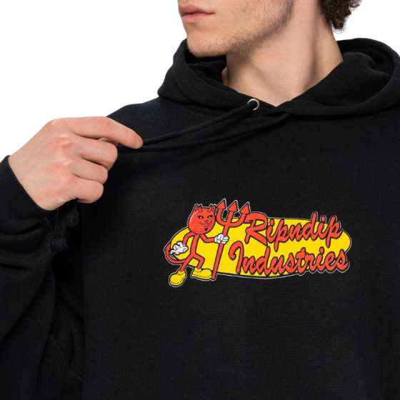 Худи Ripndip Ripndip Industries Hoodie RNDWORLD10 (vintage black)