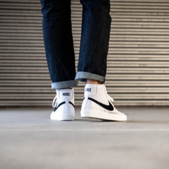 Кроссовки Nike Blazer Mid '77 Vintage BQ6806-100 (white-black)