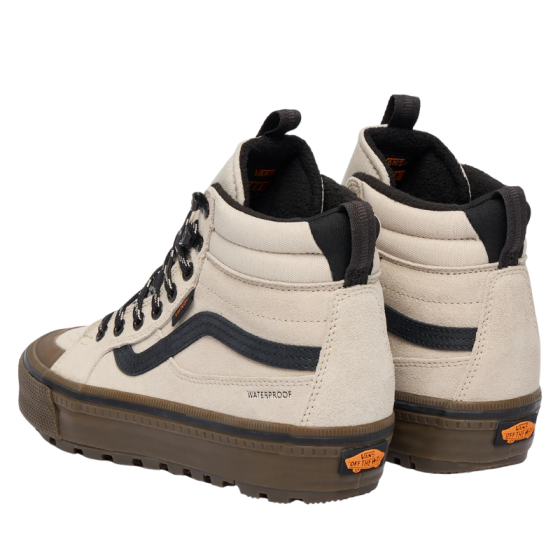 Зимние Кеды Vans MTE Sk8-Hi Waterproof Insulated VN000DAQZO21 (oatmeal-black)