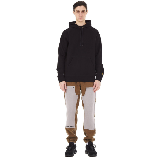 Худи Carhartt WIP Hooded Chase Sweatshirt I026384 (black-gold)