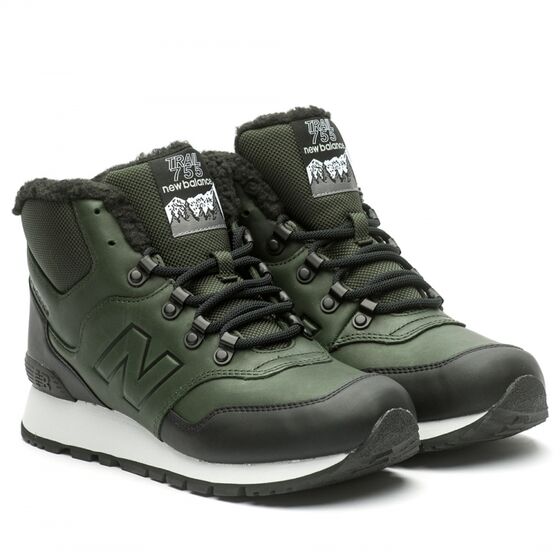 Ботинки зимние New Balance 755 HL755MLE-D (green-black-white)