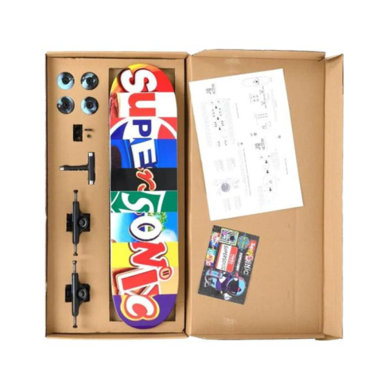 Скейтборд-Набор Supersonic Snack Attack Popsicle SS24-8 (multi)