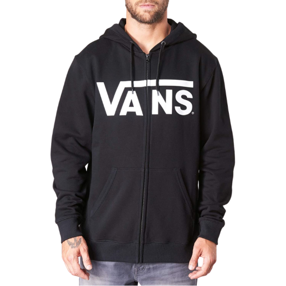 Худи На Молнии Vans Classic Zip VA456CY28 (black-white)