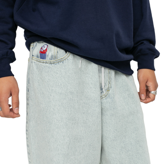 Джинсы Polar Skate Co Big Boy Jeans polar21-bbj-lblu (light blue)