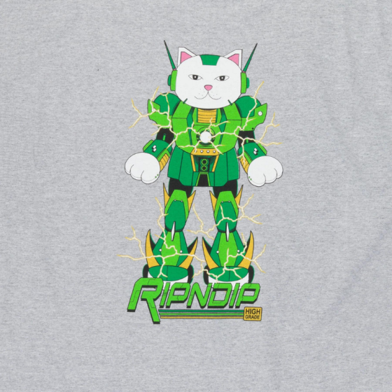 Футболка Ripndip Nermbot Tee RND9960 (ash heather)