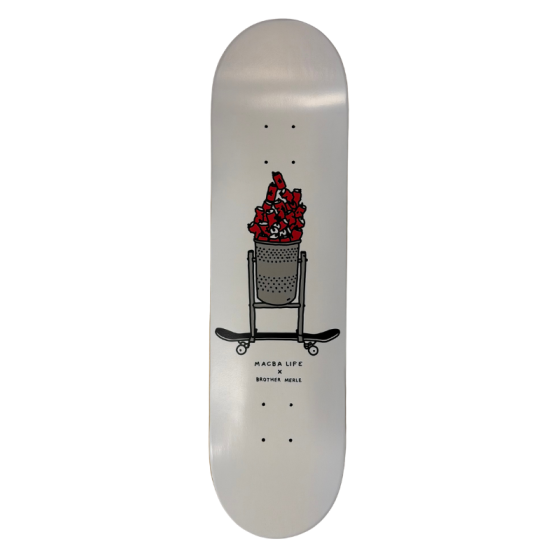 Дека Macbalife Brother Merle Thrash MBL-010020 (white)