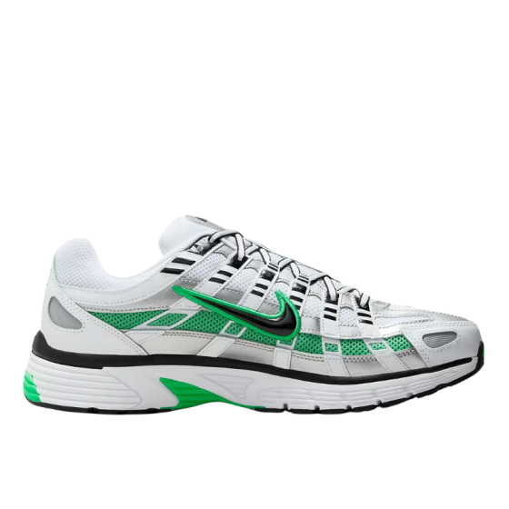 Кроссовки Nike P-6000 CD6404-104 (white-black-met silver)
