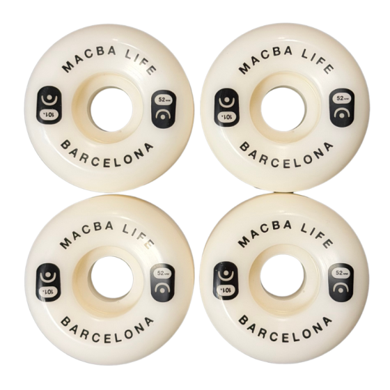 Колеса Macbalife Can Logo MBL-030001 (white)