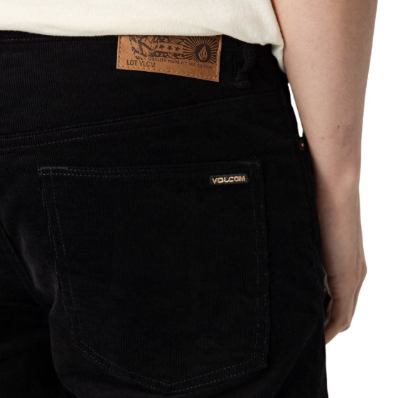 Брюки Volcom Solver 5 Pocket Cord A1132312BLK (black)