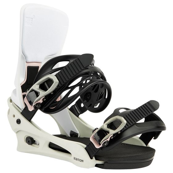 Крепления Burton Cartel X 22230101960 (white-gray-logo)