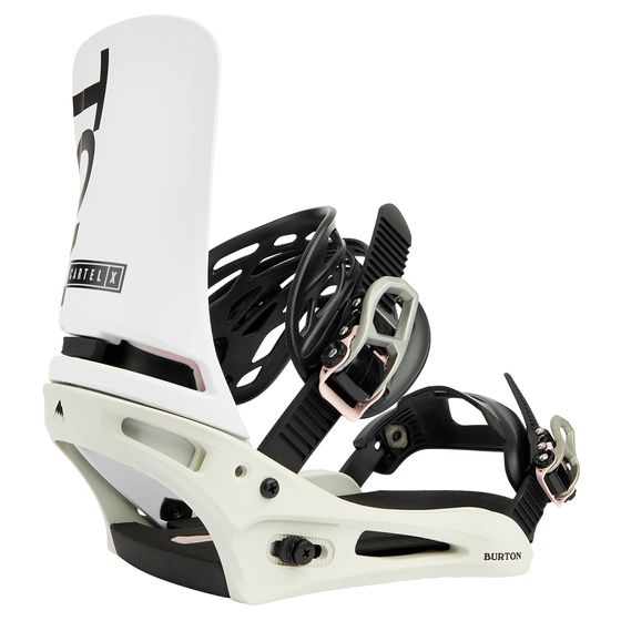 Крепления Burton Cartel X 22230101960 (white-gray-logo)