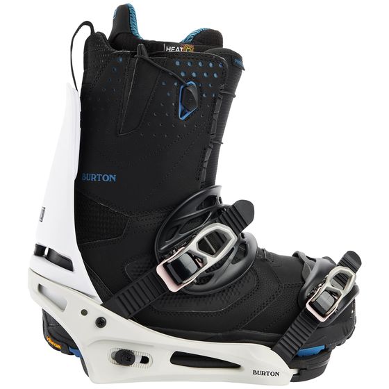 Крепления Burton Cartel X 22230101960 (white-gray-logo)