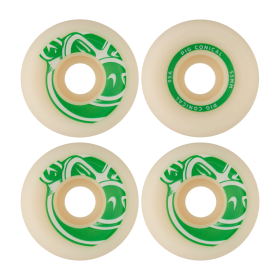 Колеса Pig Conical pigwhlcon55 (green)