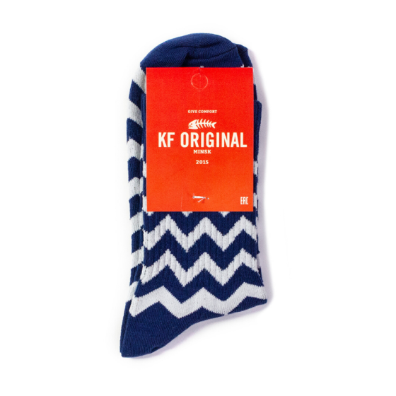 Носки KF Original Crankle Navy kf20-cranklenav (navy)