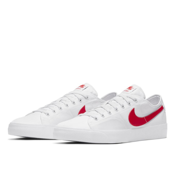 Кеды Nike SB Blazer Court CV1658-100 (white-university red)