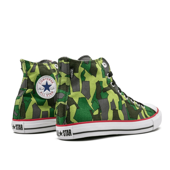 Кеды Converse Chuck Taylor All Star HI x Gorillaz 130258c (camo)