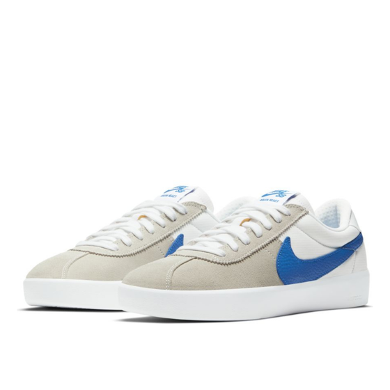Кеды Nike SB Bruin React CJ1661-100 (summit white-signal blue)