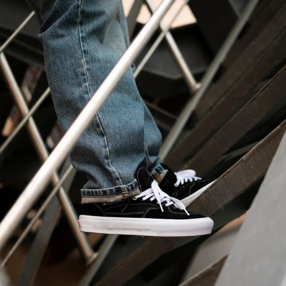Кеды Vans Skate Half Cab VN0A5FCDY281 (black-white)