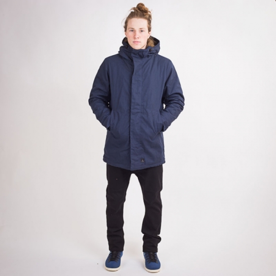 Парка DUNDERDON J25-11 Coated Parka J25-11 (dark navy)