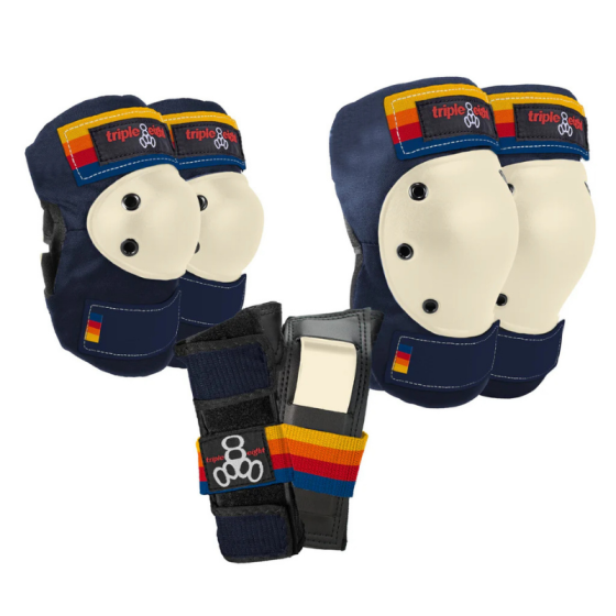 Набор Защиты Детский Triple 8 Saver Series Pads 3-Pack Jr T8-SSP3PJRPB (pacific beach)