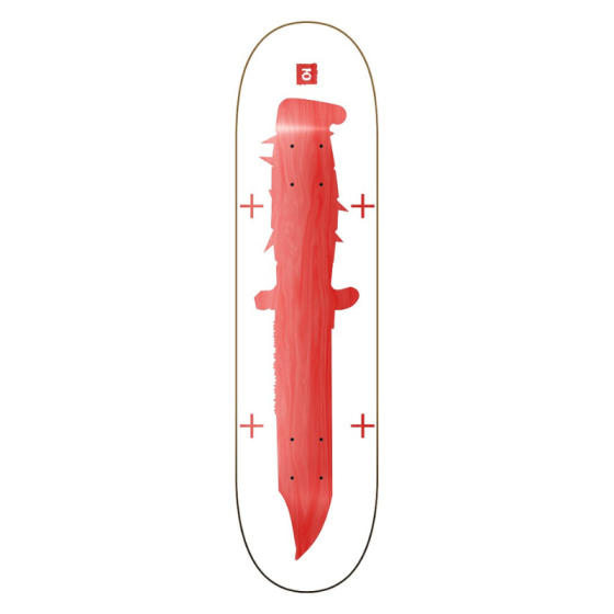 Дека Юнион Скейтборды Knife un25-knife-deck (white)
