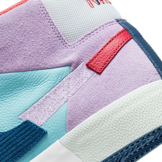 Кеды Nike SB Zoom Blazer Mid Premium DA8854-500 (lilac-court blue)