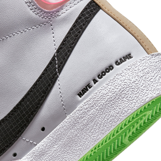 Кроссовки Женские Nike Blazer Mid '77 Have A Good Game DO2331-101 (white-black-green strike)