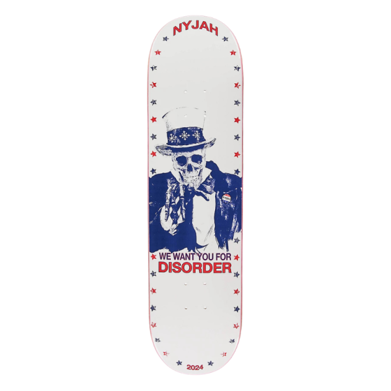 Дека Disorder Nyjah We Want You DISwwy (white)