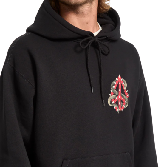Худи Volcom Watanite PO A4132505BLK- (black)