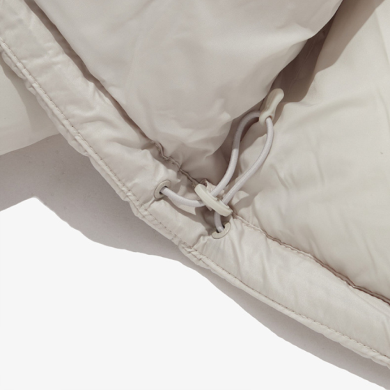 Пуховик The North Face Nuptse On Ball Jacket NJ3NP55D (white sand)