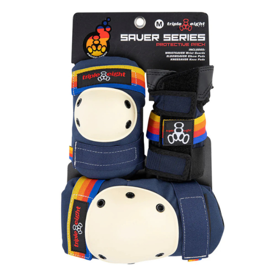 Набор Защиты Детский Triple 8 Saver Series Pads 3-Pack Jr T8-SSP3PJRPB (pacific beach)