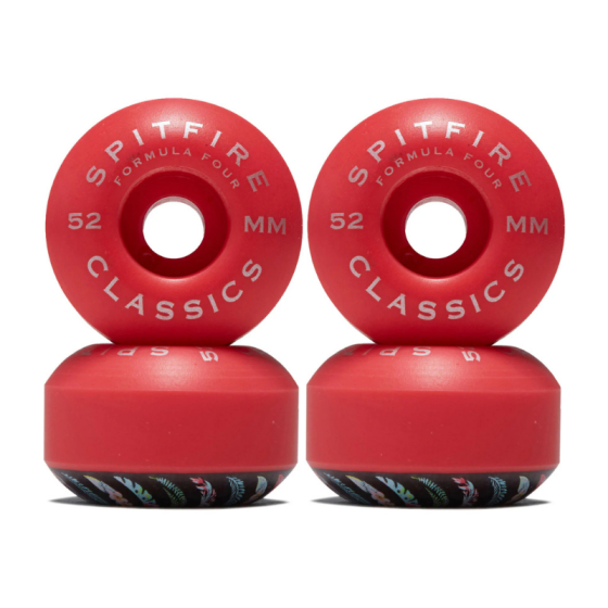 Колеса Spitfire F4 99 Team Floral Classic sf26-flopink52 (pink)