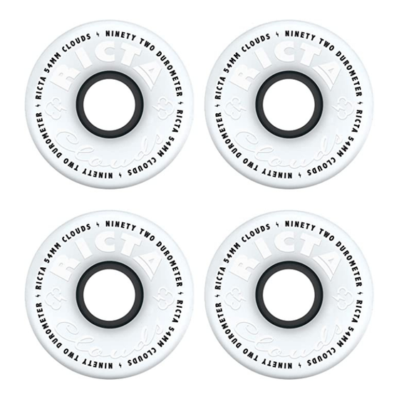 Колеса Ricta Wheels Clouds Black 22221939 (white)