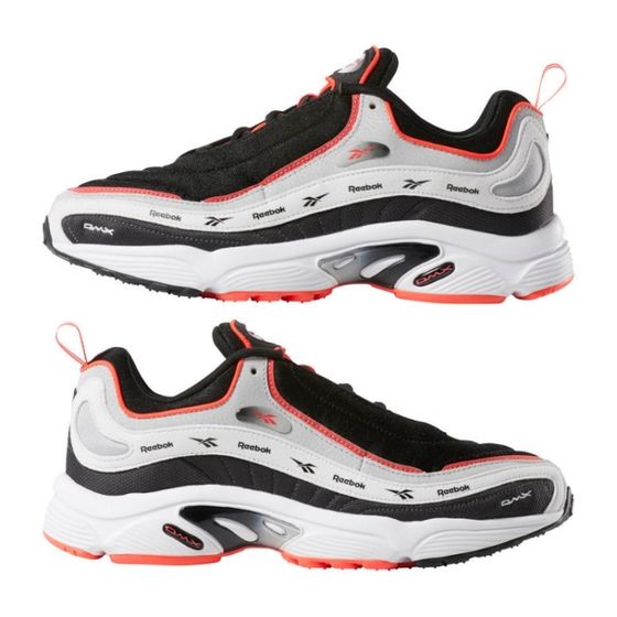 Кроссовки Reebok Daytona DMX Vector DV3891 (black-grey-white-neon red)