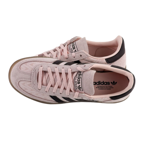 Кроссовки Женские adidas Originals Handball Spezial IH1499 (sandy pink-aurora coffee-gum)